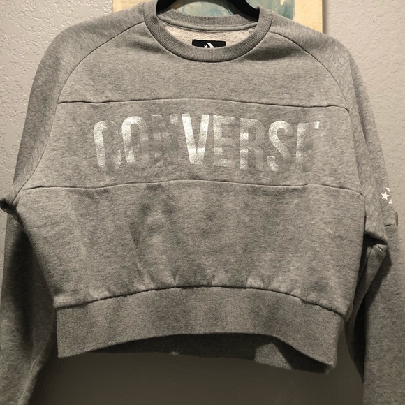 Converse Tops - Converse Cropped Sweatshirt